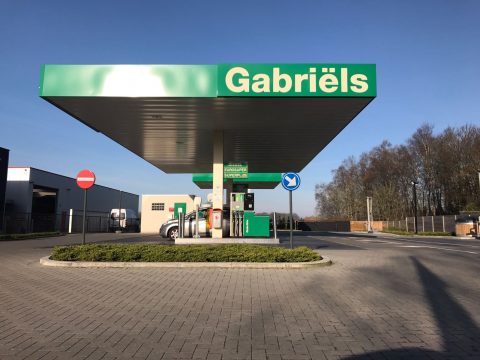 Gabriels, tankstation, België