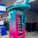 Onbemande tankstations plaatsen Quiosk vendingautomaat met food en drinks